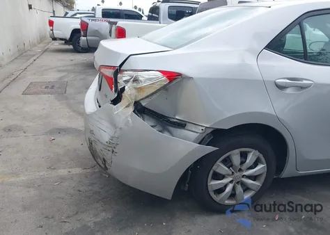 2014 Toyota Corolla Le from USA, damaged, VIN 2T1BURHE2EC177793